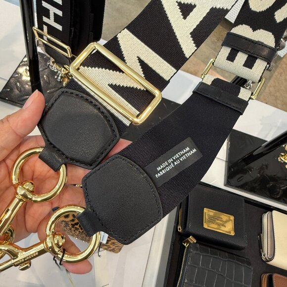 MARC JACOBS Logo Webbing Strap (Bag Belt) 2 inch $95 - Picture 6 of 11